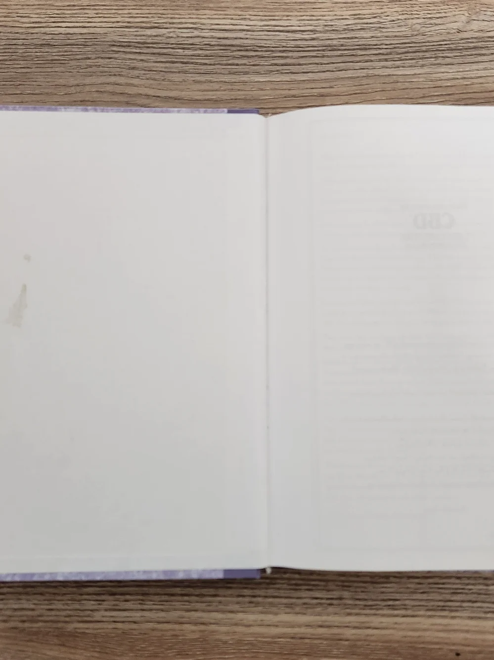 Christian Reflection Journal Forget Me Not Purple Hardcover Illustrated Lined